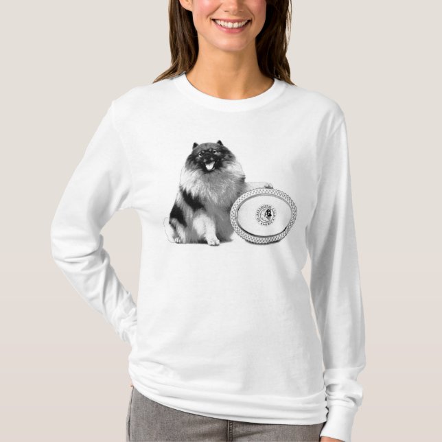 camiseta 100% do algodão L/S com trabalhos de arte (Frente)
