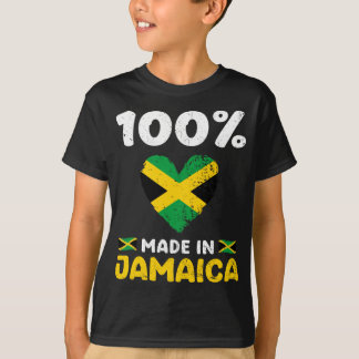 Camiseta 100% Feito Na Jamaica