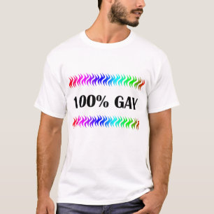 Camiseta 100% Gay
