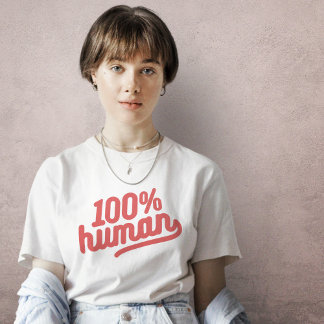 Camiseta 100% Humano