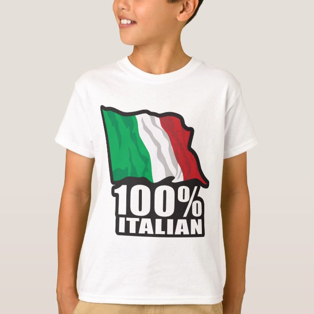 Camiseta 100% Italiano (Frente)