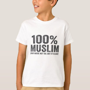 Camiseta 100 muçulmanos talvez não 100 engraçados Ramadan E