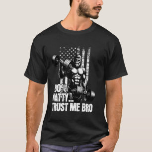 Camiseta 100 Natty Bro Confie Em Mim Piada Engraçada de Est