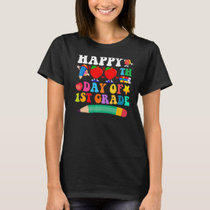 Camiseta 100.o Dia da Filha da rua Filho 100 Dias de Sc