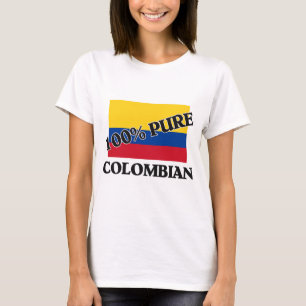 Camiseta 100 por cento COLOMBIANO