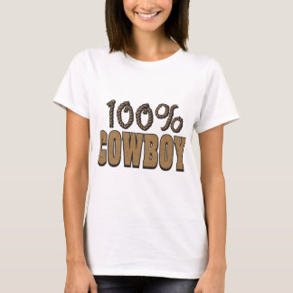 Camiseta 100 Por Cowboy