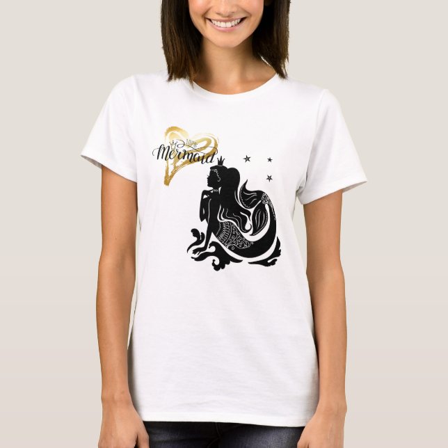 Camiseta 100 Porcento Sereia (Frente)