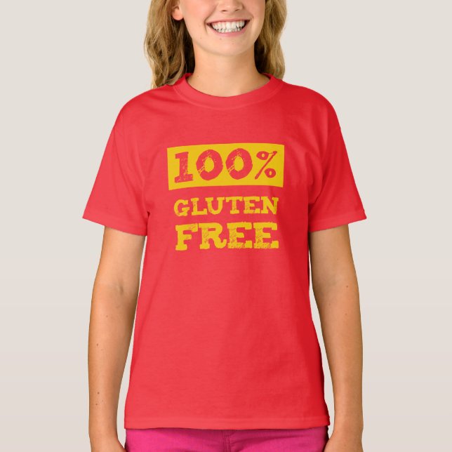 Camiseta 100% sem glúten (Frente)