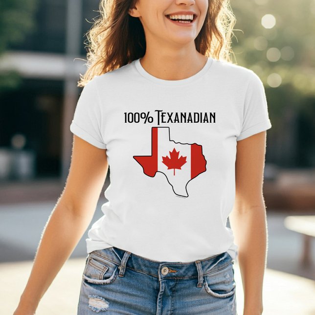 Camiseta 100% Texanadian (Criador carregado)