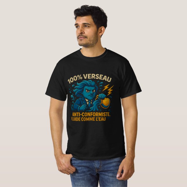 CAMISETA 100 % VERSEAU (Frente Completa)