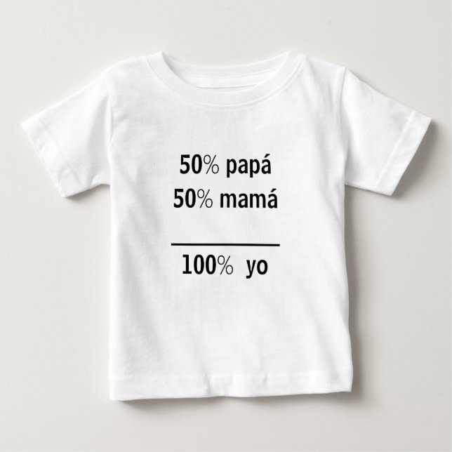 Camiseta 100% yo (Frente)