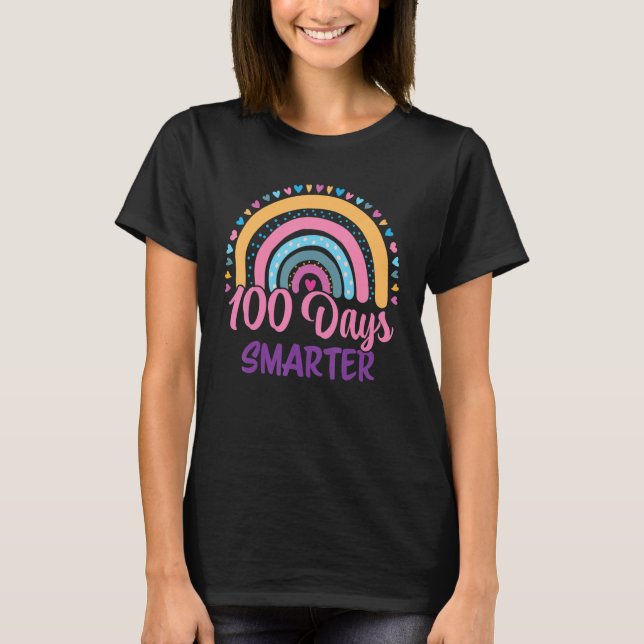 Camiseta 100th Day of School Boys Girls Kids 100 Days of Sc (Frente)