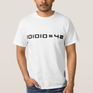 CAMISETA 101010 = 42