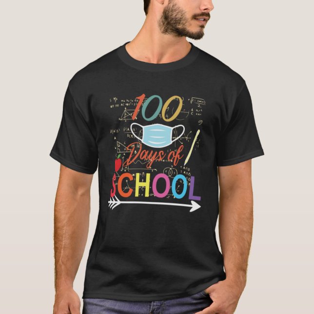 Camiseta 101 Days Of School Teachers Kids (Frente)