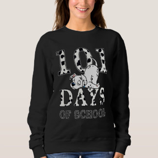 Camiseta 101 Days School Dog Boys Girls 100 Days Smarter