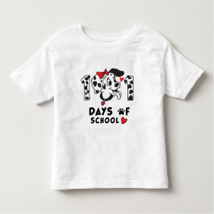 Camiseta 101 Dias De Cachorro Dalmaciano De Escola Engraçad