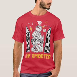 Camiseta 101 Dias De Cachorro Dalmaciano Escolar 100 Dias D