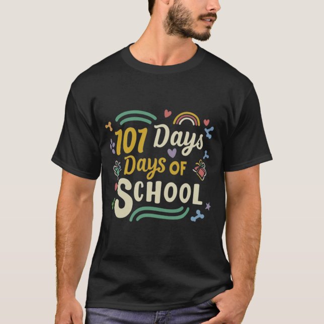 Camiseta 101 Dias De Cão Dalmático Escolar (Frente)