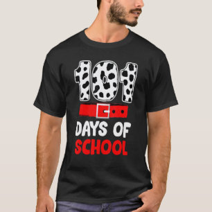 Camiseta 101 Dias De Escola Professores E Alunos
