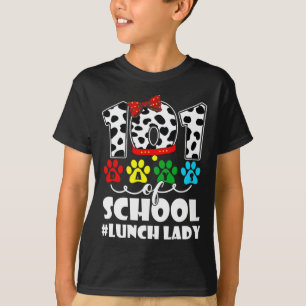 Camiseta 101 Dias Senhora Do Almoço Amante De Cachorro Fofo