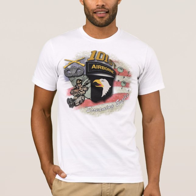 Camiseta 101st Divisão aerotransportada (Frente)