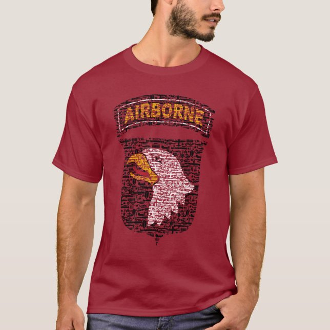 Camiseta 101st Divisão aerotransportada (Frente)