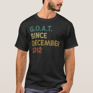 Camiseta 10.º Aniversário 10 Anos De Idade De Caprino Desde
