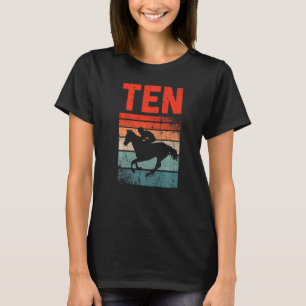 Camiseta 10.º Aniversário Cavaleiro-Cavaleiro Ventilador 10