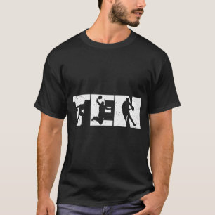 Camiseta 10.º Aniversário Retro Basbol 10 Anos Garoto Gi