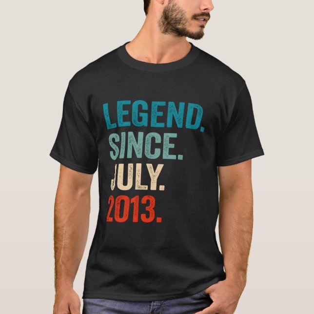 Camiseta 10 10ª Legenda Desde Julho De 2013 (Frente)