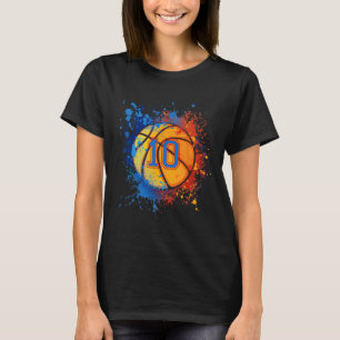 Camiseta 10 Anos 10 Aniversário Bysketbyll Presente Para Me