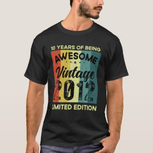 Camiseta 10 Anos De Esforço T S Limited Edition Vint