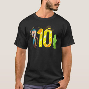 Camiseta 10 Anos De Idade 10 Anos Para Meninas Engraçadas