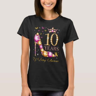 Camiseta 10 Anos Sendo Espetacular 10 Anos 10 Anos 10 Anos