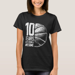 Camiseta 10 Basquetebol Antigo Jogador de Basquetebol de 10