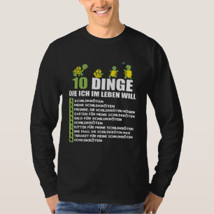 Camiseta 10 Coisas Que Quero Na Tortura De Réplica Da Vida