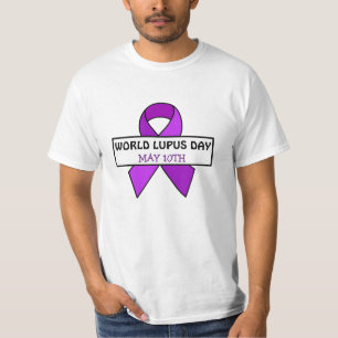 Camiseta 10 de maio é o Dia Mundial do Lupus