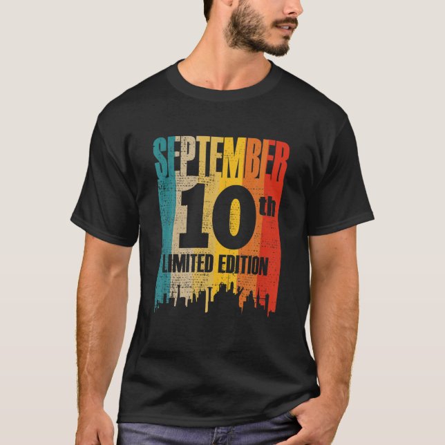 Camiseta 10 De Setembro Edição Limitada Mês 9 10º Dia De Re (Frente)
