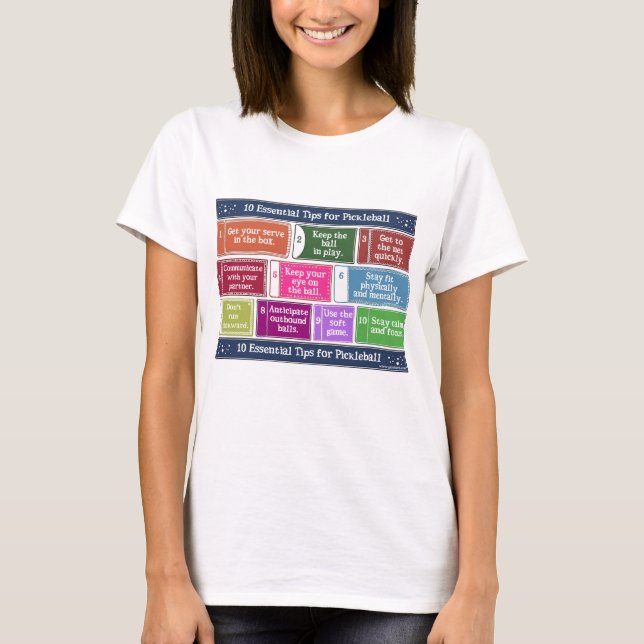 Camiseta 10 dicas essenciais para a seleção (Frente)