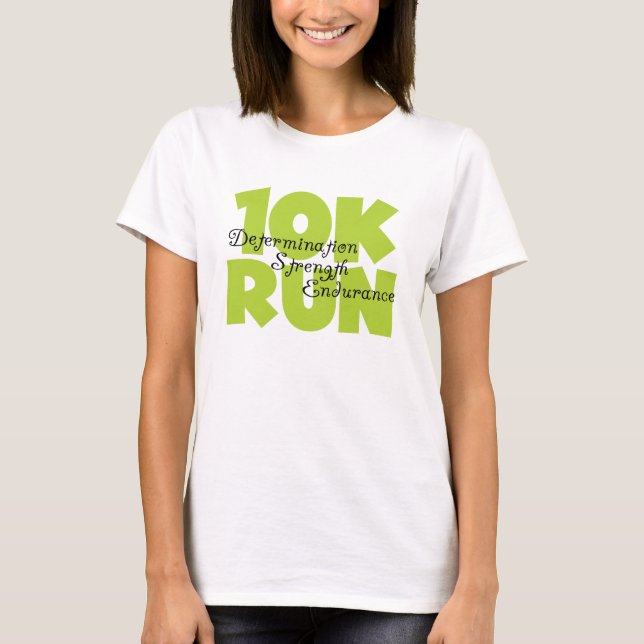Camiseta 10 Execução Primavera Verde (Frente)