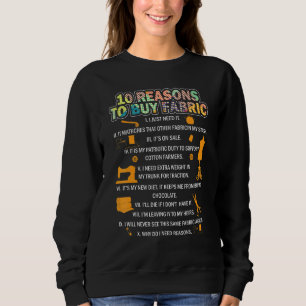 Camiseta 10 Razões Para O Tecido Superior Do Comprar Eu Só 
