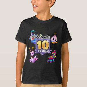 Camiseta 10o Logotipo do aniversário