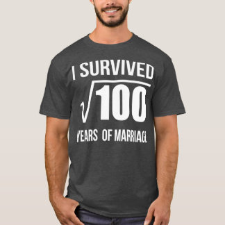 Camiseta 10th Marriage Anniversary Wedding Gift 10 years We