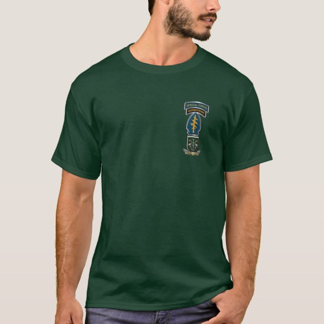 Camiseta 10th Special Forces Group Airborne (Frente)