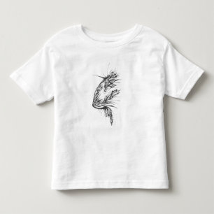 Camiseta 110 Preto Branco Arte Tribal de Tatuagem Abstrata
