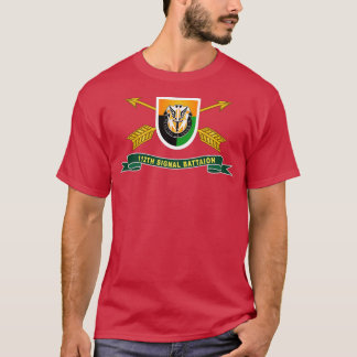 Camiseta 112º Batalhão de Sinal w SF Branch Flash w Br