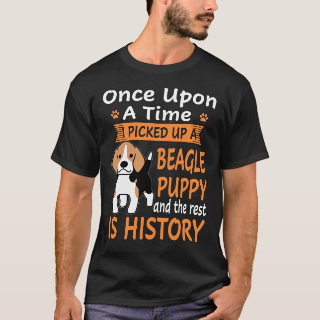 Camiseta 115 Um De Cada Vez - Beagle Puppy (Frente)