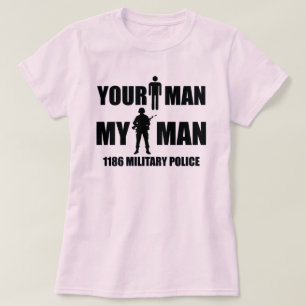 Camiseta 1186 polícias militares - seu homem - meu homem
