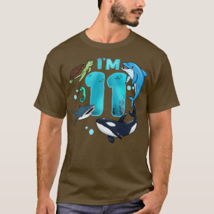 Camiseta 11 Aniversário Sob O Mar
