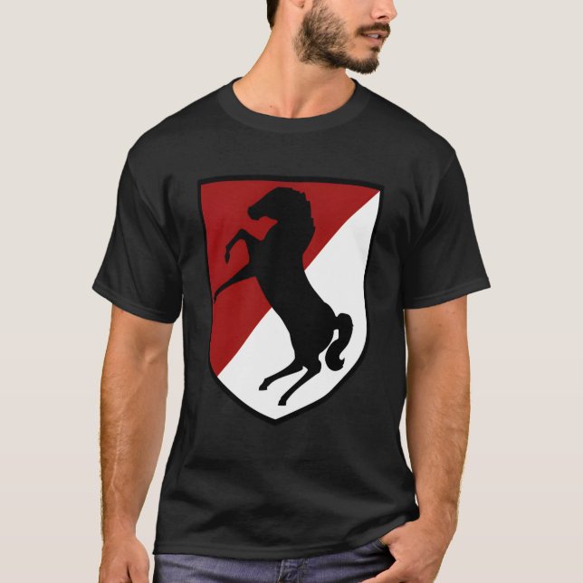 Camiseta 11 Armored Cavalaria Regit Patch 11 Acr (Frente)